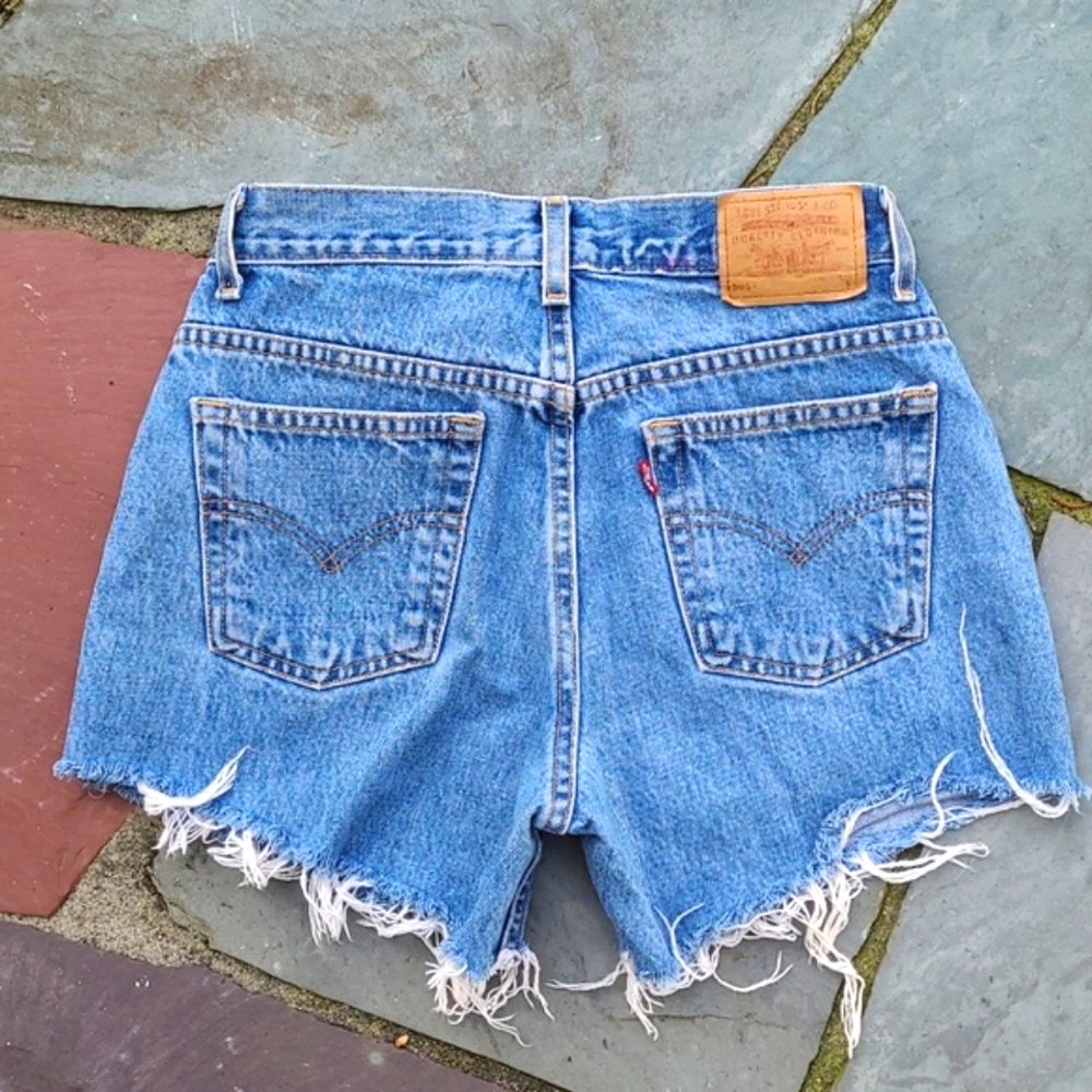 Levi's Vtg 505 cut off  jean  shorts